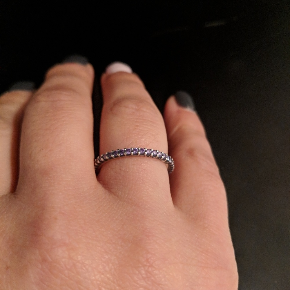 SOLD!!!!!! authentic Pandora Eternity Ring